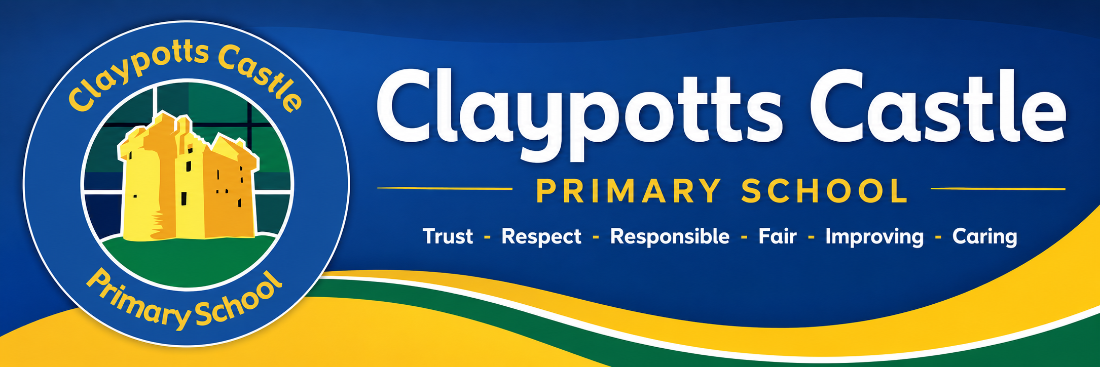 Welcome to Claypotts Castle Primary School Website